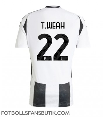 Juventus Timothy Weah #22 Replika Hemmatröja 2024-25 Kortärmad